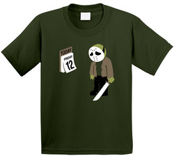 Friday The 12th Parody Toddler Youth Kids T Shirt