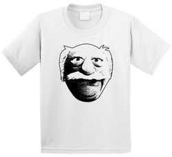 Waldorf The Muppets 80s Tv Show Character Fan Toddler Youth Kids T Shirt