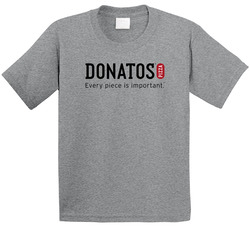 Donatos Pizza Nashville Tennessee Top Restaurants Food Fan Lover Foodie Toddler Youth Kids T Shirt
