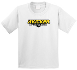 Kicker Sound Car Audio Sub Woofer Logo Toddler Youth Kids T Shirt