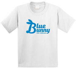 Blue Bunny Ice Cream Logo Toddler Youth Kids T Shirt