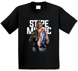 Stipe Miocic American Mma Fighter Fan Toddler Youth Kids T Shirt