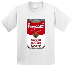 Campbell's Chicken Noodle Soup Label Can Toddler Youth Kids T Shirt