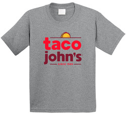 Taco John's Favourite Food Toddler Youth Kids T Shirt
