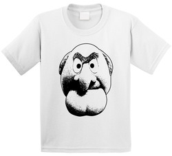 Statler The Muppets 80s Tv Show Character Fan Toddler Youth Kids T Shirt