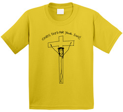 Chris Died For Your Sins Funny Weeds Tv Show Toddler Youth Kids T Shirt