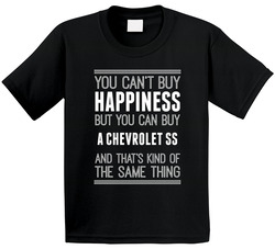 Buy A Chevrolet Ss Happiness Car Lover Toddler Youth Kids T Shirt