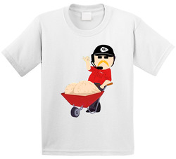 Andy Reid Big Balls Kansas City Football South Park Mashup Toddler Youth Kids T Shirt