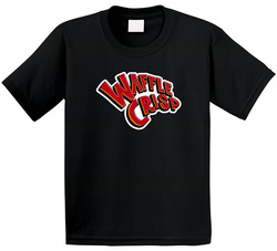 Waffle Crisp Cereal Popular Discontinued Food Toddler Youth Kids T Shirt