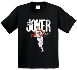 Nikola Jokic Joker Dribbling Toddler Youth Kids T Shirt