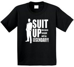 How I Met Your Mother Suit Up Toddler Youth Kids T Shirt