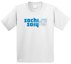 Sochi 2014 Ru Winter Olympics Toddler Youth Kids T Shirt