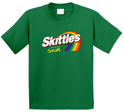 Skittles Sour Candy Toddler Youth Kids T Shirt