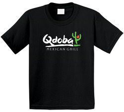 Qdoba Mexican Grill Food Restaurant Toddler Youth Kids T Shirt