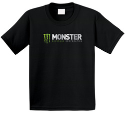 Monster Beverage Corporation Nasdaq Company Logo Employee Fan Toddler Youth Kids T Shirt