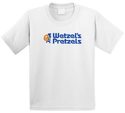 Wetzel's Pretzels Popular Bakery Pretzel Shop Toddler Youth Kids T Shirt
