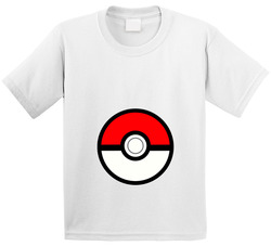 Pokeball Pregnancy Halloween Costume Toddler Youth Kids T Shirt