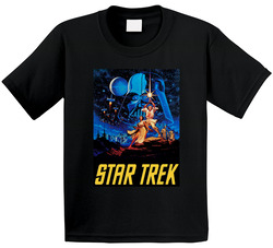 Star Wars Star Trek Mashup Parody Funny Joke Nerd Toddler Youth Kids T Shirt