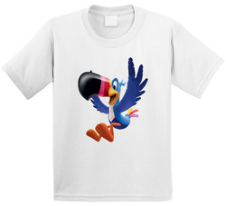 Toucan Sam Froot Loops Cereal Mascot Toddler Youth Kids T Shirt