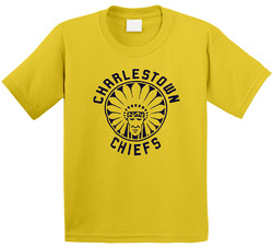 Charlestown Chiefs Slap Shot Movie Hockey Toddler Youth Kids T Shirt