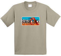 Utah Custom City License Plate Customizable Toddler Youth Kids T Shirt