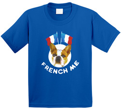 French Me Fun French Bulldog Toddler Youth Kids T Shirt
