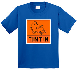 Tintin Cartoon Comic Toddler Youth Kids T Shirt