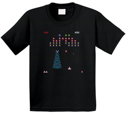Retro Arcade Game Galaga Toddler Youth Kids T Shirt