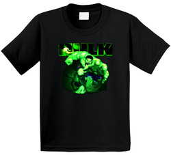 The Incredible Hulk Movie Comic Toddler Youth Kids T Shirt