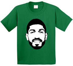 Enes Kanter Boston Basketball Big Head Toddler Youth Kids T Shirt