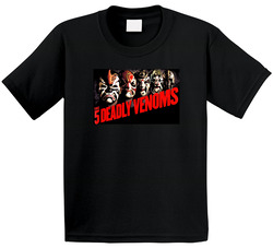 The 5 Deadly Venoms Five Martial Arts Movie Toddler Youth Kids T Shirt