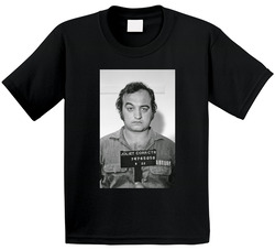 John Belushi Celebrity Mugshot Blues Brothers Toddler Youth Kids T Shirt