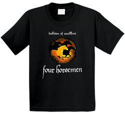 Four Horsemen Retro Wcw Wrestling Toddler Youth Kids T Shirt