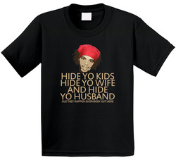 Antoine Dodson Hide Yo Kids, Hide Yo Wife Toddler Youth Kids T Shirt