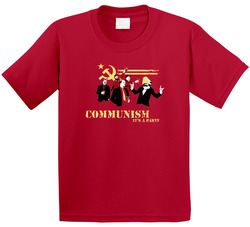 Communism It's A Party Toddler Youth Kids T Shirt
