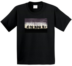 Band Of Brother Promo Poster Tv Show Fan Toddler Youth Kids T Shirt