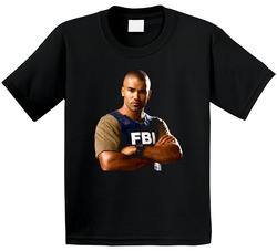 Criminal Minds Derek Morgan Mystery Toddler Youth Kids T Shirt