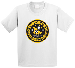 Pittsburgh Riverhounds Sc A-league Soccer Fc Team Retro Logo Toddler Youth Kids T Shirt