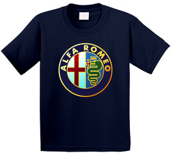 Alfa Romeo Logo Toddler Youth Kids T Shirt