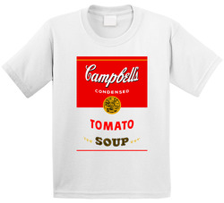 Campbells Tomato Soup Halloween Costume Toddler Youth Kids T Shirt