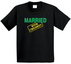 Married With Children Retro 80s Tv Show Logo Fan Toddler Youth Kids T Shirt