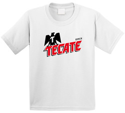 Tecate Cerveza Mexican Golden Lager Beer Lovers Toddler Youth Kids T Shirt