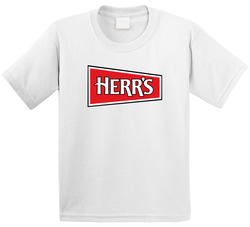 Herr's Snacks Most Popular Potato Chip Brand Snack Food Lovers Toddler Youth Kids T Shirt