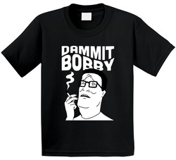 King Of The Hill Dammit Bobby Toddler Youth Kids T Shirt