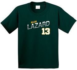 Allen Lazard 13 Favorite Player Green Bay Football Fan Toddler Youth Kids T Shirt