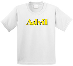 Advil Best Over The Counter Medication Logo Toddler Youth Kids T Shirt
