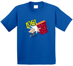Ren And Stimpy Log Funny Cartoon Toddler Youth Kids T Shirt