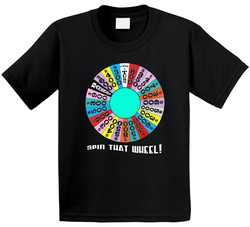 Wheel Of Fortune Tv Show Toddler Youth Kids T Shirt