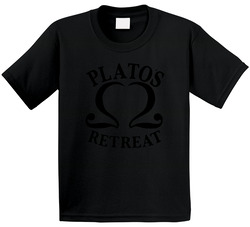 American Swing Platos Retreat Toddler Youth Kids T Shirt