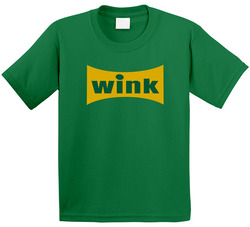 Wink Grapefruit Flavored Soft Drink Soda Pop Logo Toddler Youth Kids T Shirt